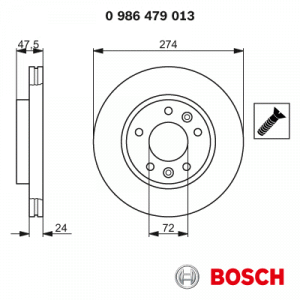 0 986 479 013   BD905